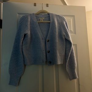 blue Cardigan